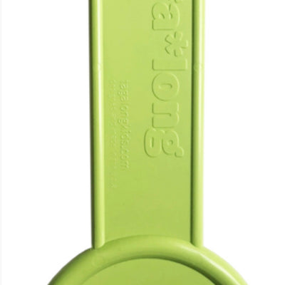 Green tag-a-long safety handle for kids