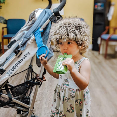 Tag-a-long stroller handle for kids