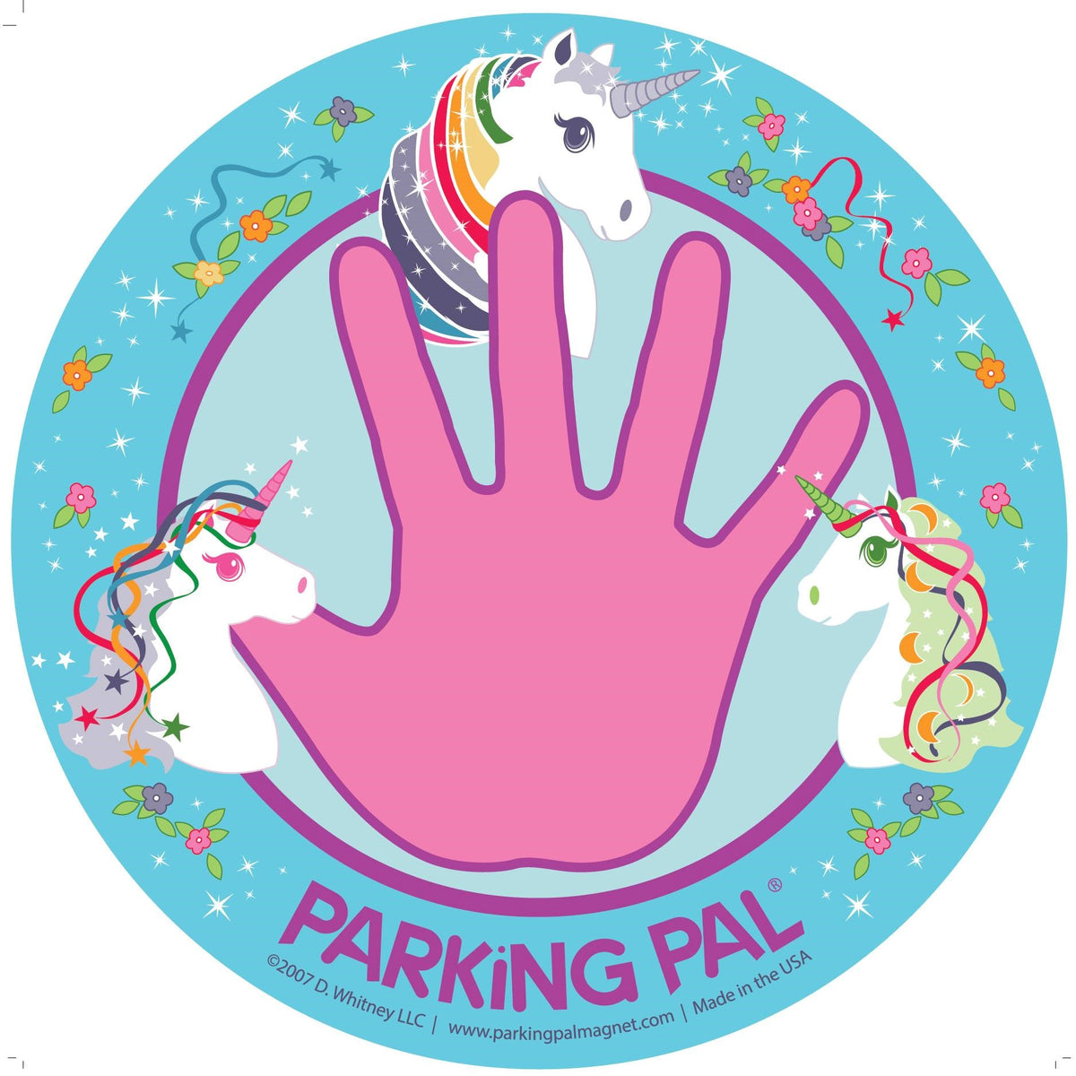 Unicorn Parking Pal Car Magnet for Parking Lot Safety